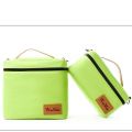 Mini maxi torby termiczne zielone zestaw, 25 x 25 x 18 cm + 24 x 12 x 12 cm - zdjęcie 1