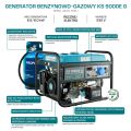 Agregat / Generator benzynowo-gazowy KS 9000E G - zdjęcie 4