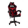Krzesło biurowe, fotel gamingowy kubełkowy ekoskóra L103 Czarno/Czerwo