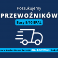 Poszukujemy przewoźnika do pracy kurierskiej - busy 8/10EP - Białystok