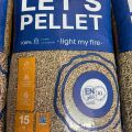 Pellet certyfikowany worki 15 kg, współpraca całosamochodowa, Lets