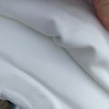 Tkanina biała 100% polyester Brezent - zdjęcie 1