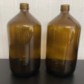 Butelka szklana 1000 ml amber PP 28 mm - zdjęcie 1