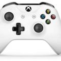 Kontroler Xbox One s biały/czarny - zdjęcie 1