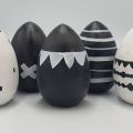 Sprzedam tanio stock hurtowo artykuł dekoracyjny jajko mix wzor/kolor - zdjęcie 1