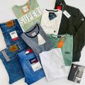 Pakiet męski - Odzież Calvin Klein, Tommy Hilfiger, Guess, Superdry