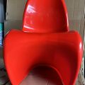 Krzesełko dziecięce Panton Junior czerwone - zdjęcie 3