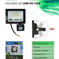 Wyprzedaż - Halogen LED 20W z czujnikiem A++