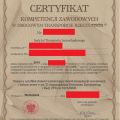 Certyfikat kompetencji zawodowych przewóz rzeczy, spedycja - zdjęcie 1