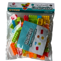 Zestaw klocków plastikkowych 80 szt Roldan