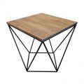 Stolik druciany loft metalowy