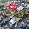 Działka inwestycyjna pod market, bloki mieszkalne przy DK 63/19