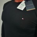 Swetry Męskie Tommy Hilfiger C-neck Czarne - zdjęcie 2