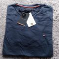 Tommy Hilfiger T-shirty Męskie Klasyczny Model A-grade - zdjęcie 2