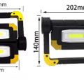 Lampa Robocza Led Obrotowa Halogen Do Warsztatu Powerbank Na Biwak - zdjęcie 4
