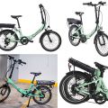 Rowery elektryczne składane Wayscral Takeaway e-100 green - nowe, hurt - zdjęcie 2