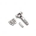 Zawias meblowy 105, trzysekcyjny, 3d,cichy domyk, clip on - zdjęcie 2