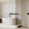 Gres 60x120 120x120 everlasting ivory matowy gat.1 cerrad - zdjęcie 3