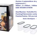 Sprzedam hurtowo 4 pack pojemniki do kuchni -11000 kpl.