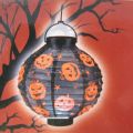 Lampion Halloween czarny i biały