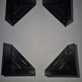 Narożnik plastikowy ochronny 40x40x25mm blaty, płyty, szkło - zdjęcie 3