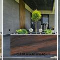 Donice slate 120/60 cm grubość 1,8 cm do ogrodu gresowe