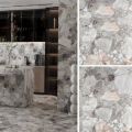 Gres 60/60 pompei white satynowy-matowy+sugar - lapatto gat.1 entr