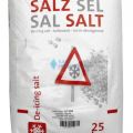 Sól drogowa worki 25 kg, 0-3 mm