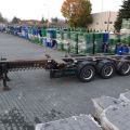 Naczepa podkontenerowa Broshuis 3UCC-39 nr rej. WI582AW - zdjęcie 4