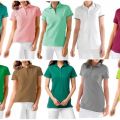 Koszulki polo bluzki krótki rękaw damskie t-shirt robocze