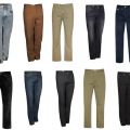 Spodnie męskie długie proste jeans sztruks polskie