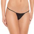 Czarne mikro stringi damska bielizna od producenta