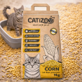 Kukurydziany żwirek dla kota, królika Naturalny