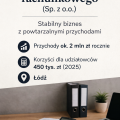 Sprzedaż biura rachunkowego w Łodzi