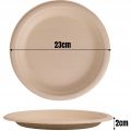 Sprzedam talerzyki jednorazowe BIO z trzciny cukrowej, 23 cm