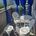 Meble ogrodowe żeliwne komplet stół Stuhl Gartenmöbel - zdjęcie 2
