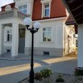 Lampa żeliwna uliczna latarnia taras oświetlenie