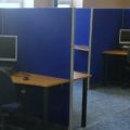 Meble biurowe używane tapicerowane 4 stanowiska,biuro, call center - zdjęcie 2