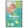 Pampers active baby 4